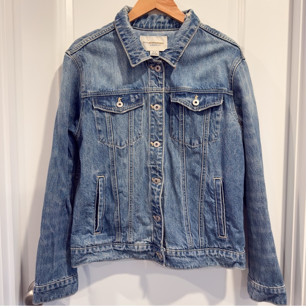 Anthropologie Pilcro Denim Jacket Size L